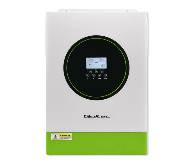 Qoltec Hybrydowy inwerter solarny Off-Grid 6200W 120A/48V MPPT - 1330696 - zdjęcie